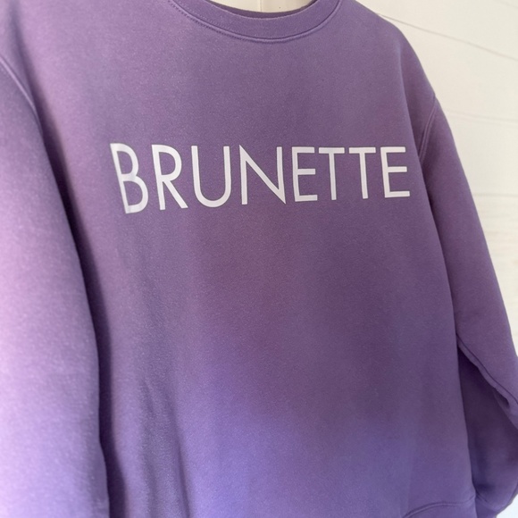 Brunette The Label | Classic Crewneck | Lilac | Size S/M - Picture 4 of 6